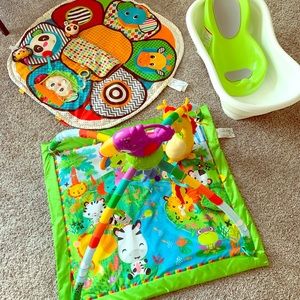 Baby activity mat